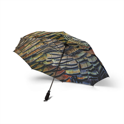 Turkey Feathers Foldable Umbrella