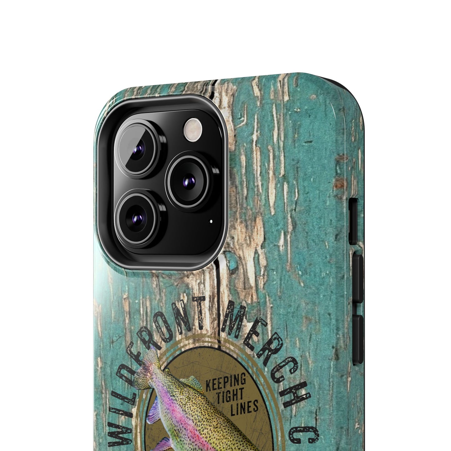 Vintage Rainbow Trout-Tough Phone Case