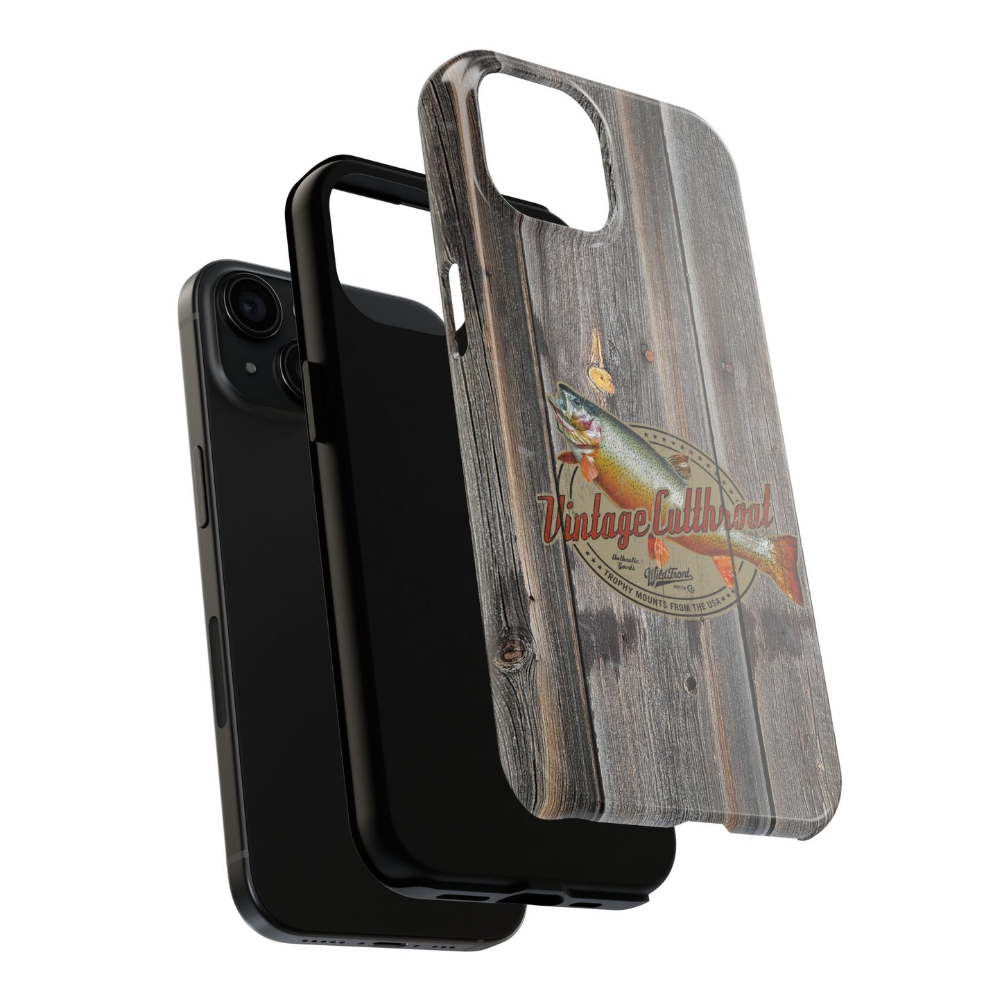 Vintage Cutthroat Tough Phone Cases