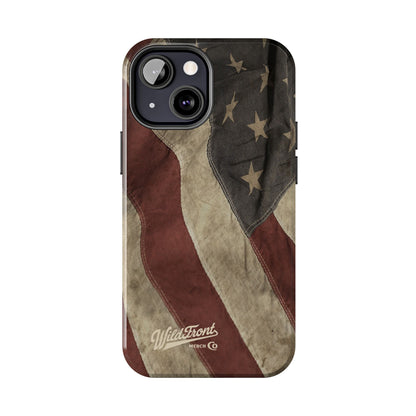 Vintage American Flag-Tough Phone Case
