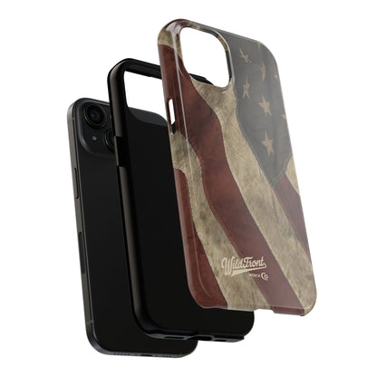 Vintage American Flag-Tough Phone Case