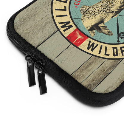 Brown Trout Laptop Sleeve