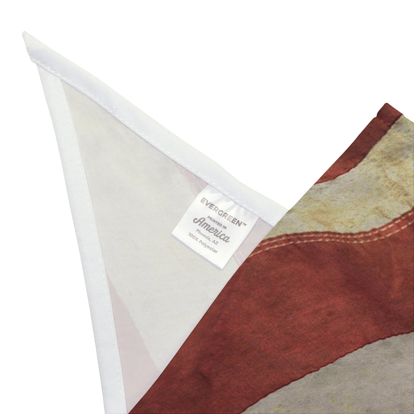 Rustic American Flag Pet Bandana