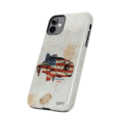 Largemouth Bass Filleted In The USA Tough Phone Cases