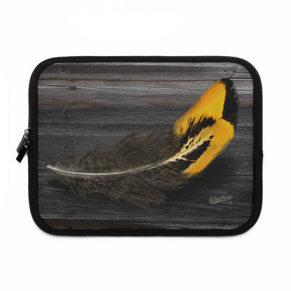 Pheasant Feather Laptop Sleeve