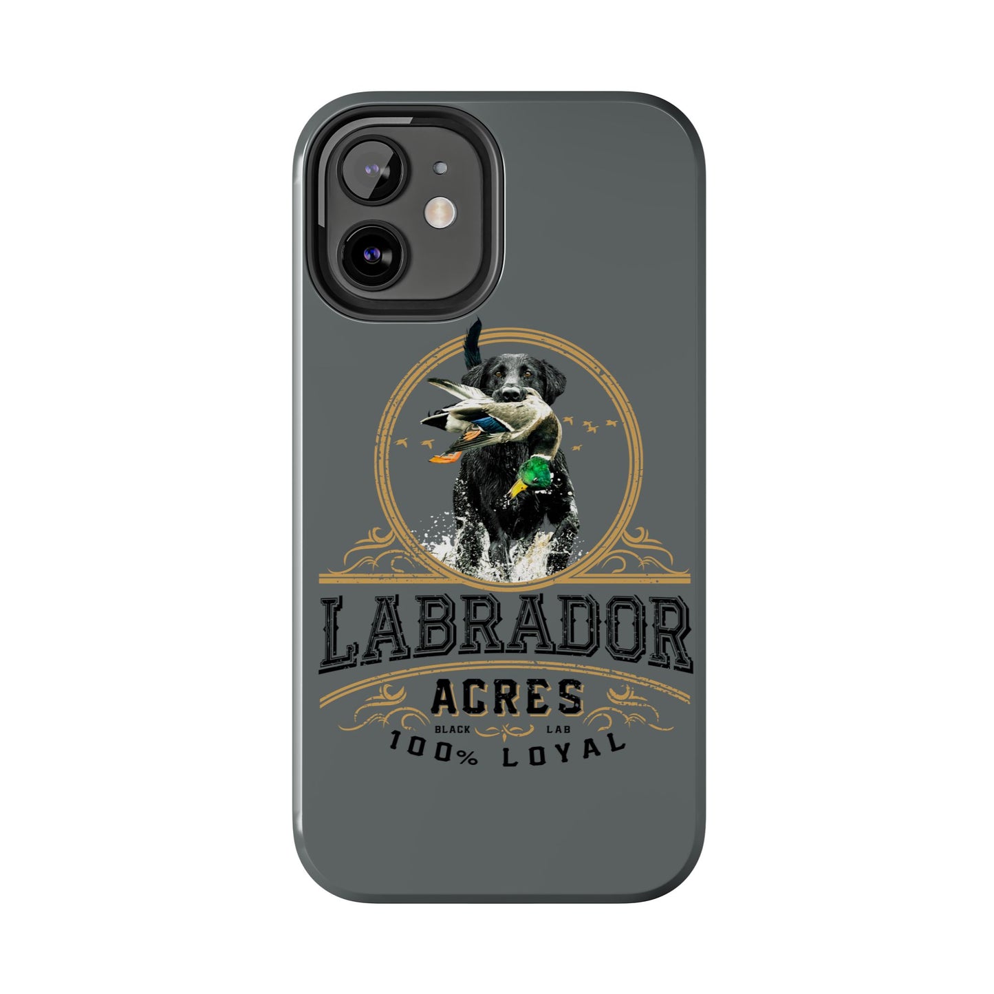 Labrador Acres Black Phone Case