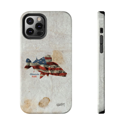 Walleye Filleted In The USA Tough Phone Cases