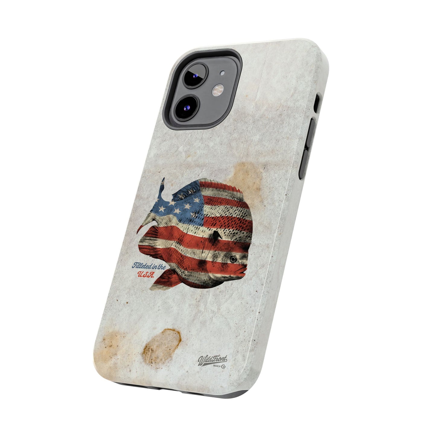 Bluegill Filleted In The USA Tough Phone Cases