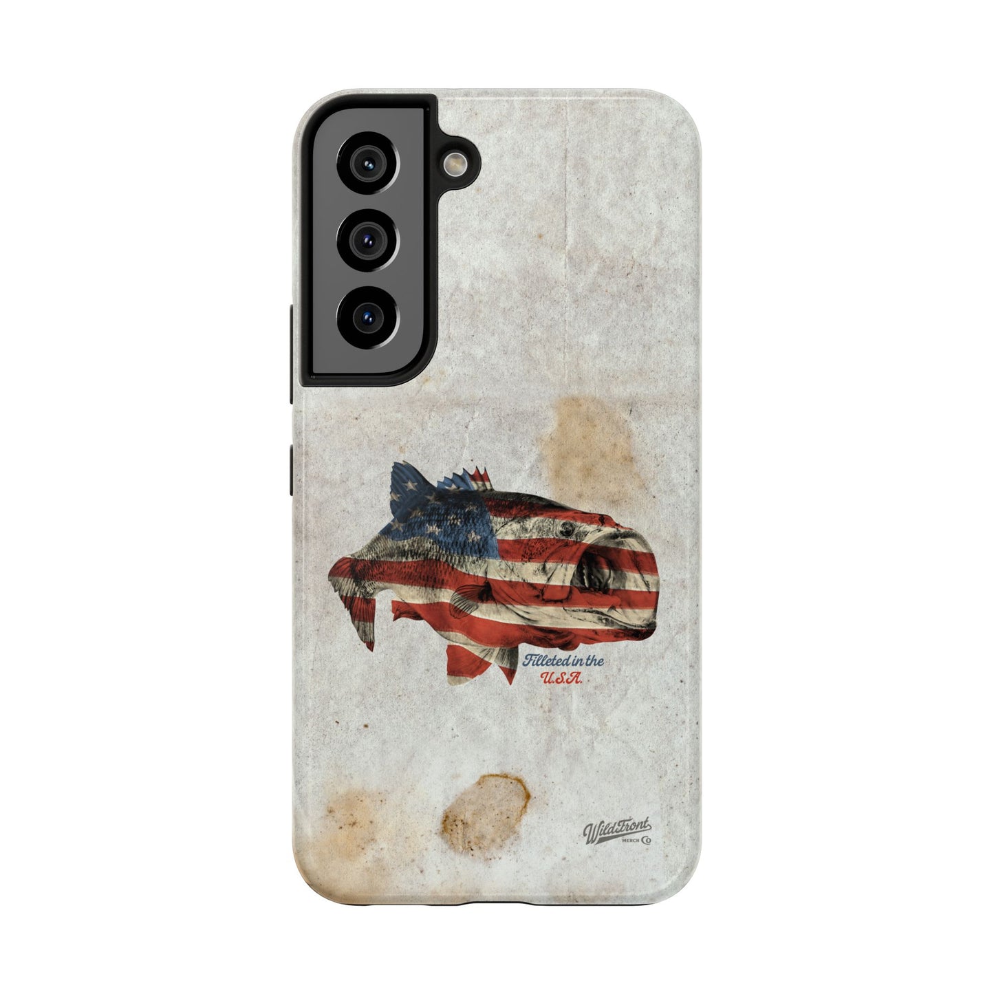 Largemouth Bass Filleted In The USA Tough Phone Cases