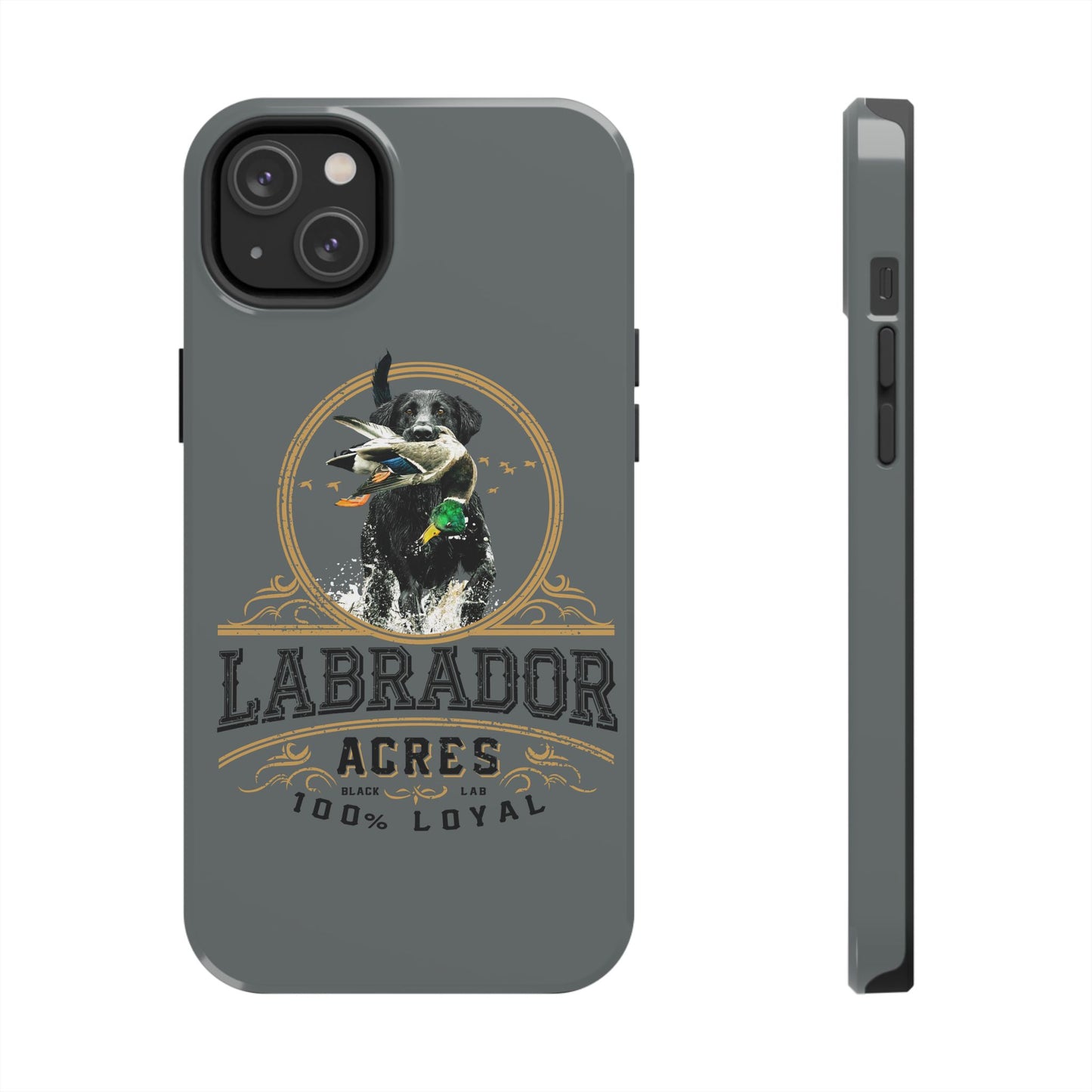 Labrador Acres Black Phone Case