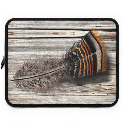 Turkey Feather Laptop Sleeve