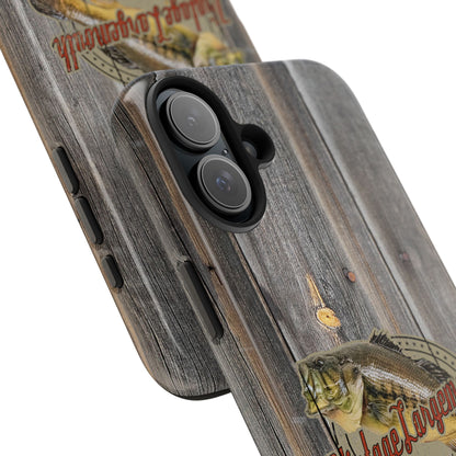 Vintage Largemouth Bass Tough Phone Cases