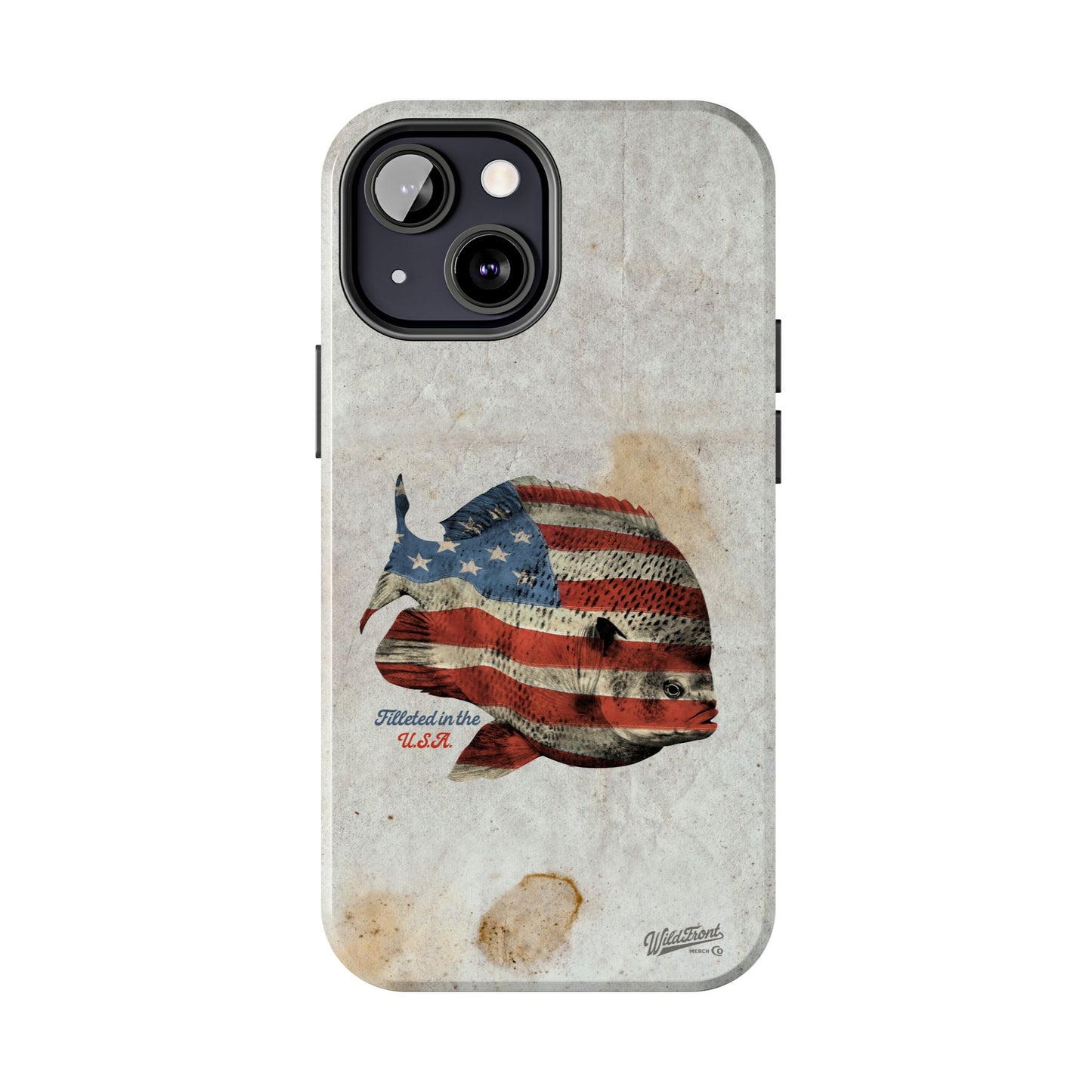 Bluegill Filleted In The USA Tough Phone Cases