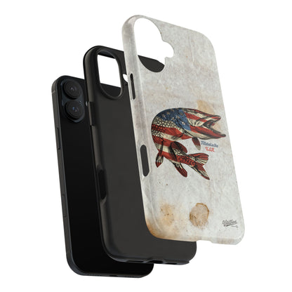 Northern Pike Filleted In The USA Tough Phone Cases