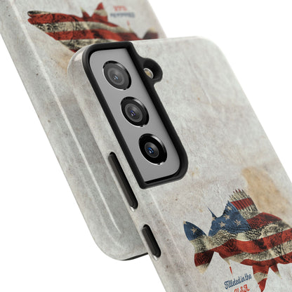 Walleye Filleted In The USA Tough Phone Cases