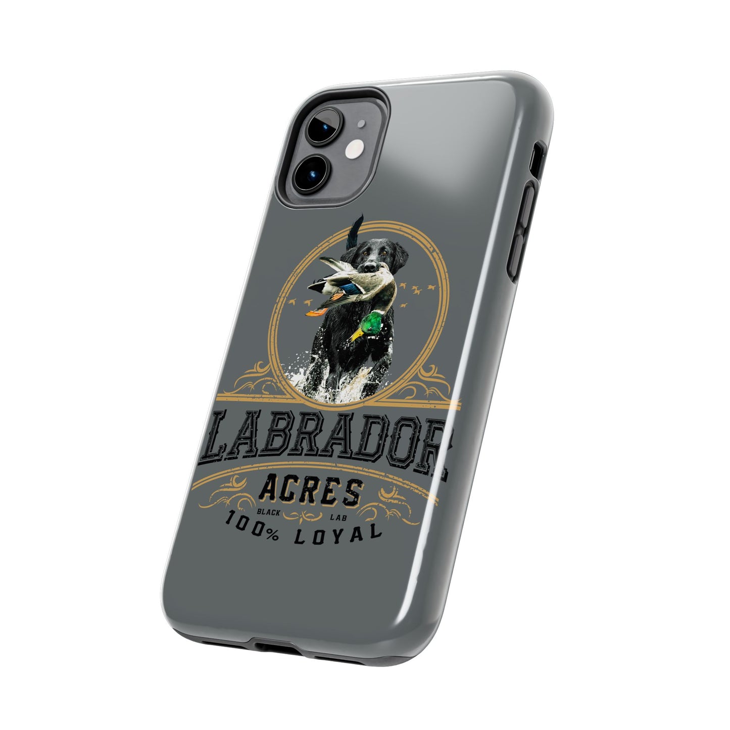 Labrador Acres Black Phone Case
