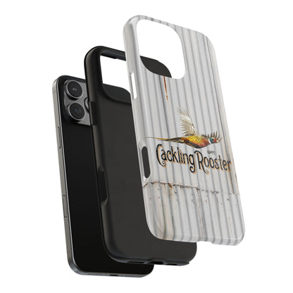 Cackling Rooster Tough Phone Cases