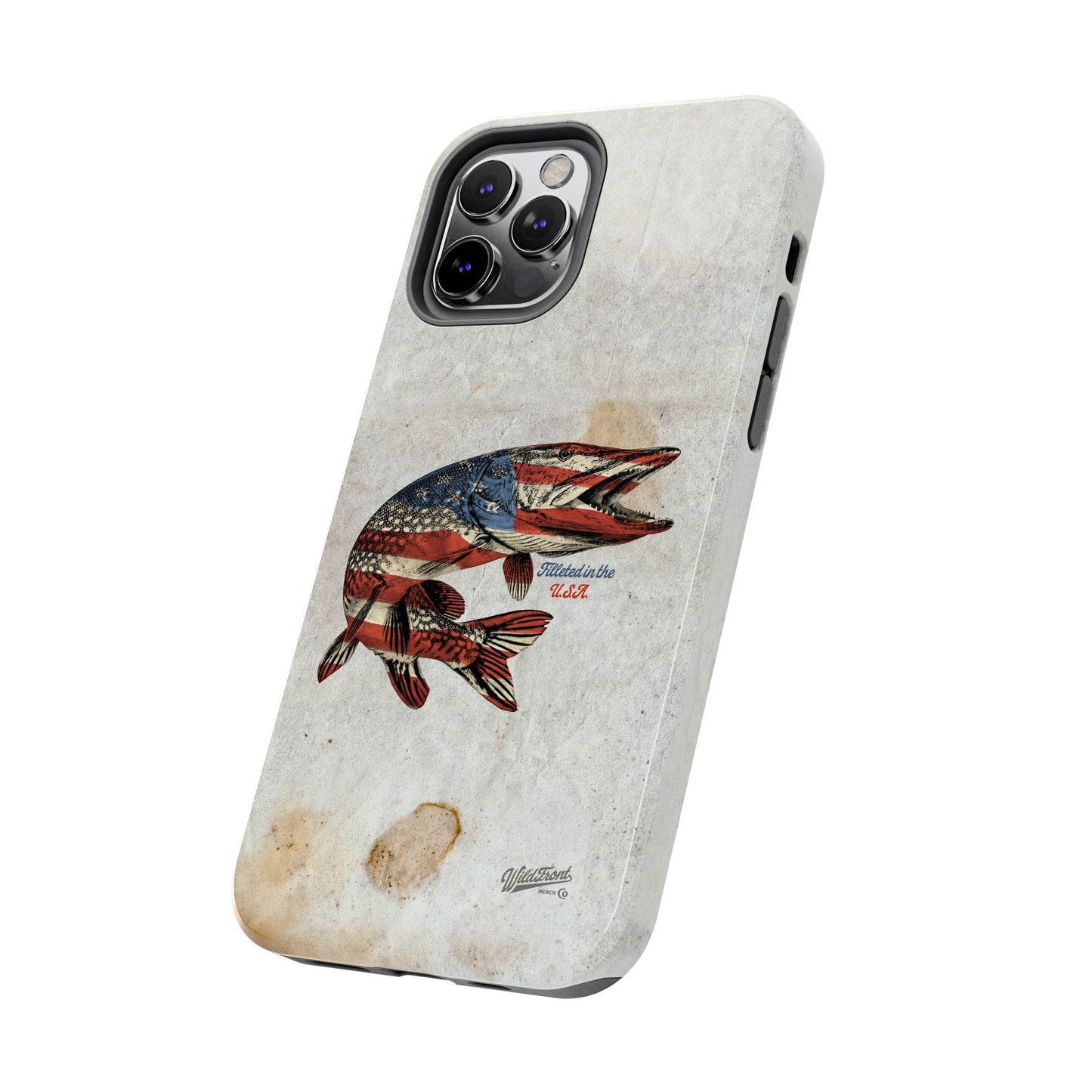 Northern Pike Filleted In The USA Tough Phone Cases