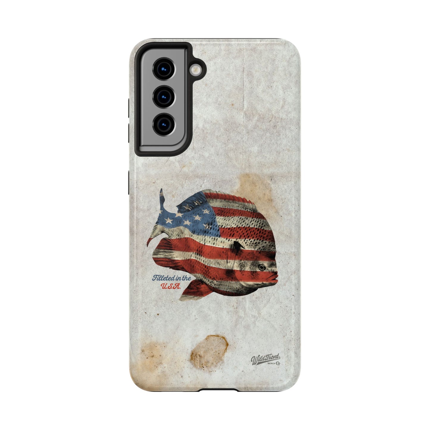Bluegill Filleted In The USA Tough Phone Cases