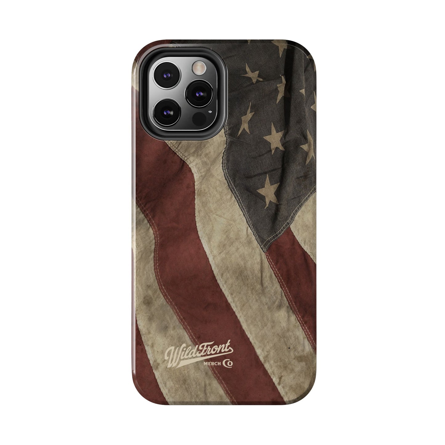 Vintage American Flag-Tough Phone Case