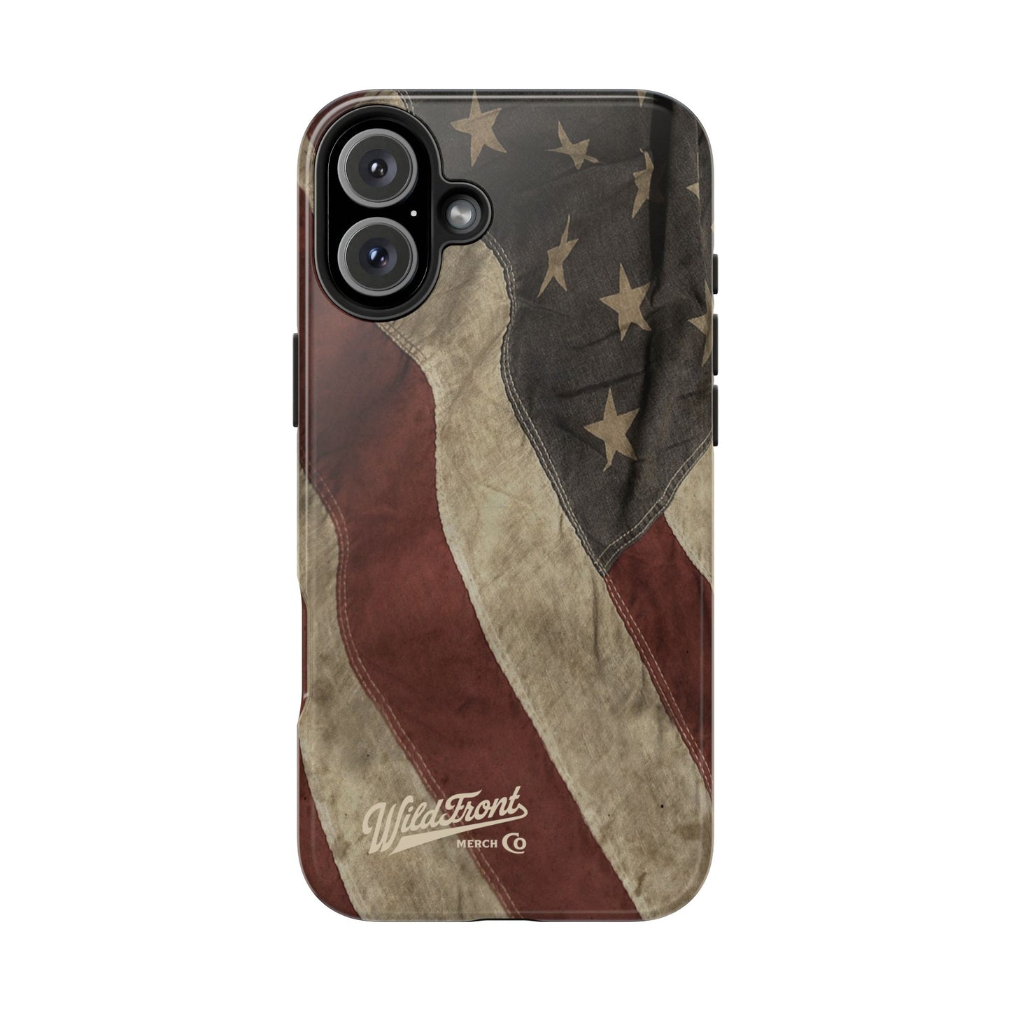 Vintage American Flag-Tough Phone Case