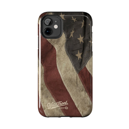 Vintage American Flag-Tough Phone Case