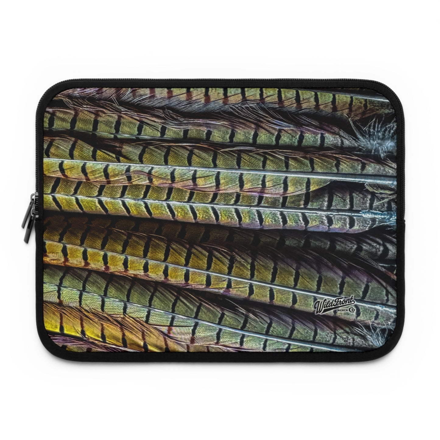 Pheasant Tail Feathers Laptop Sleeve