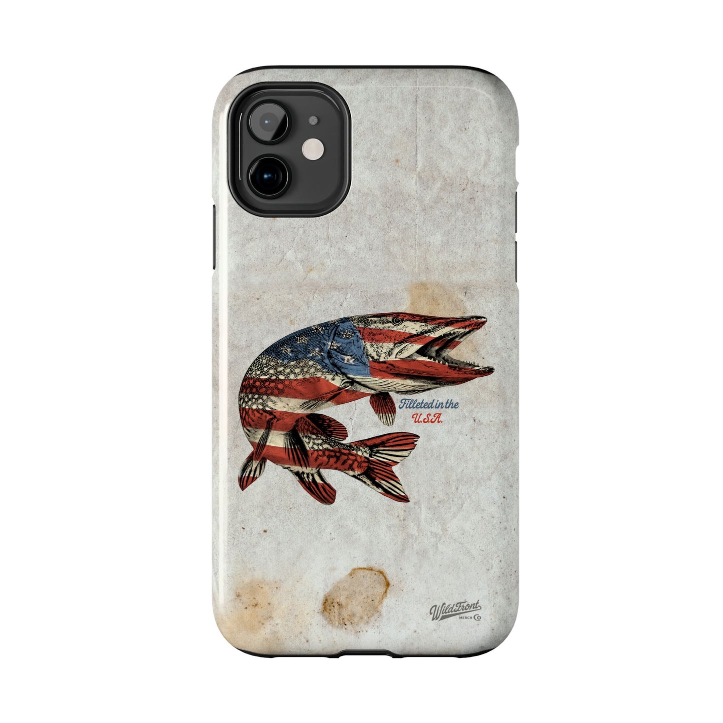 Northern Pike Filleted In The USA Tough Phone Cases