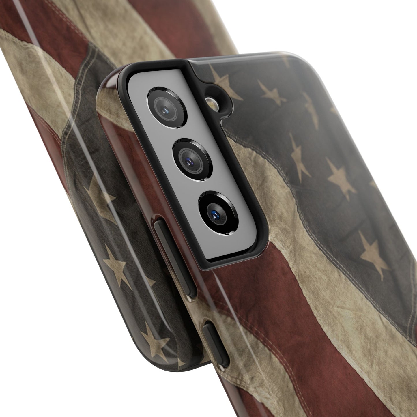 Vintage American Flag-Tough Phone Case