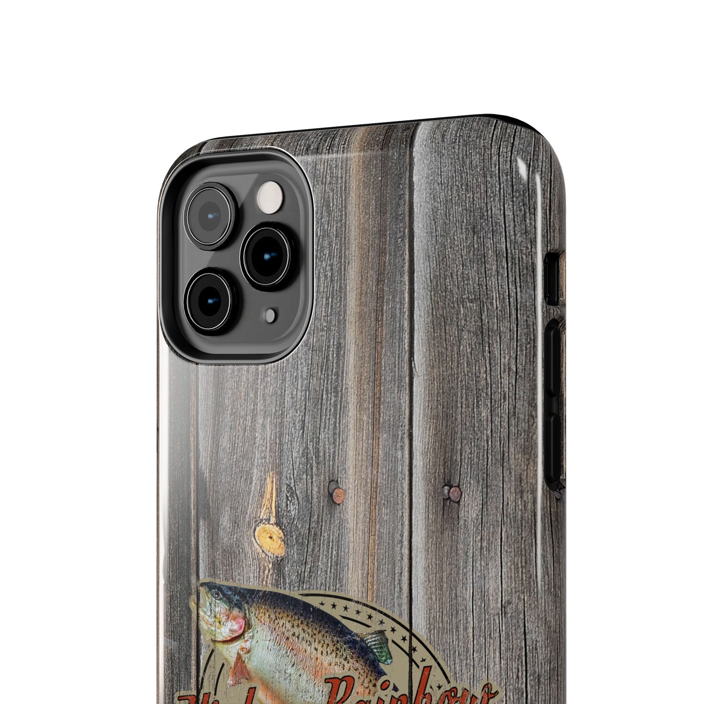 Vintage Rainbow Trout Tough Phone Cases