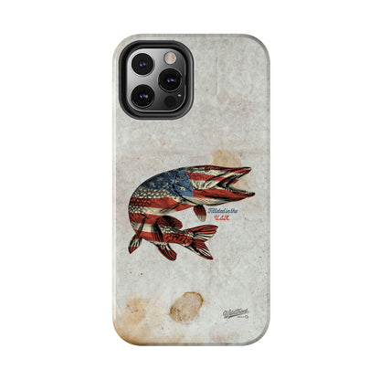Northern Pike Filleted In The USA Tough Phone Cases