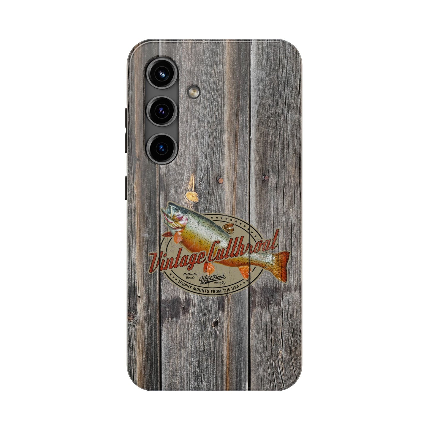 Vintage Cutthroat Tough Phone Cases