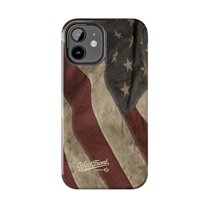 Vintage American Flag-Tough Phone Case
