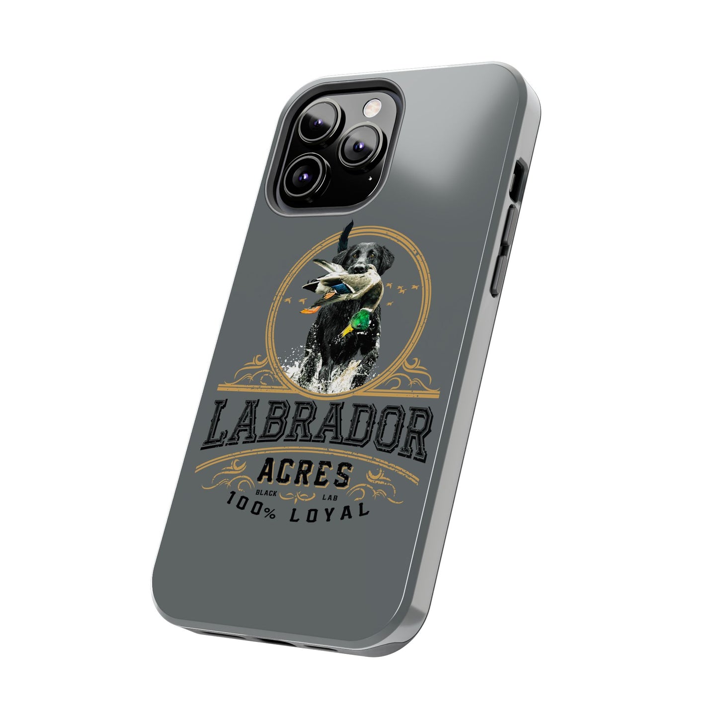 Labrador Acres Black Phone Case