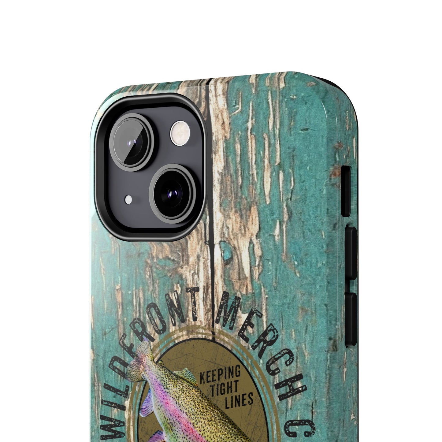 Vintage Rainbow Trout-Tough Phone Case