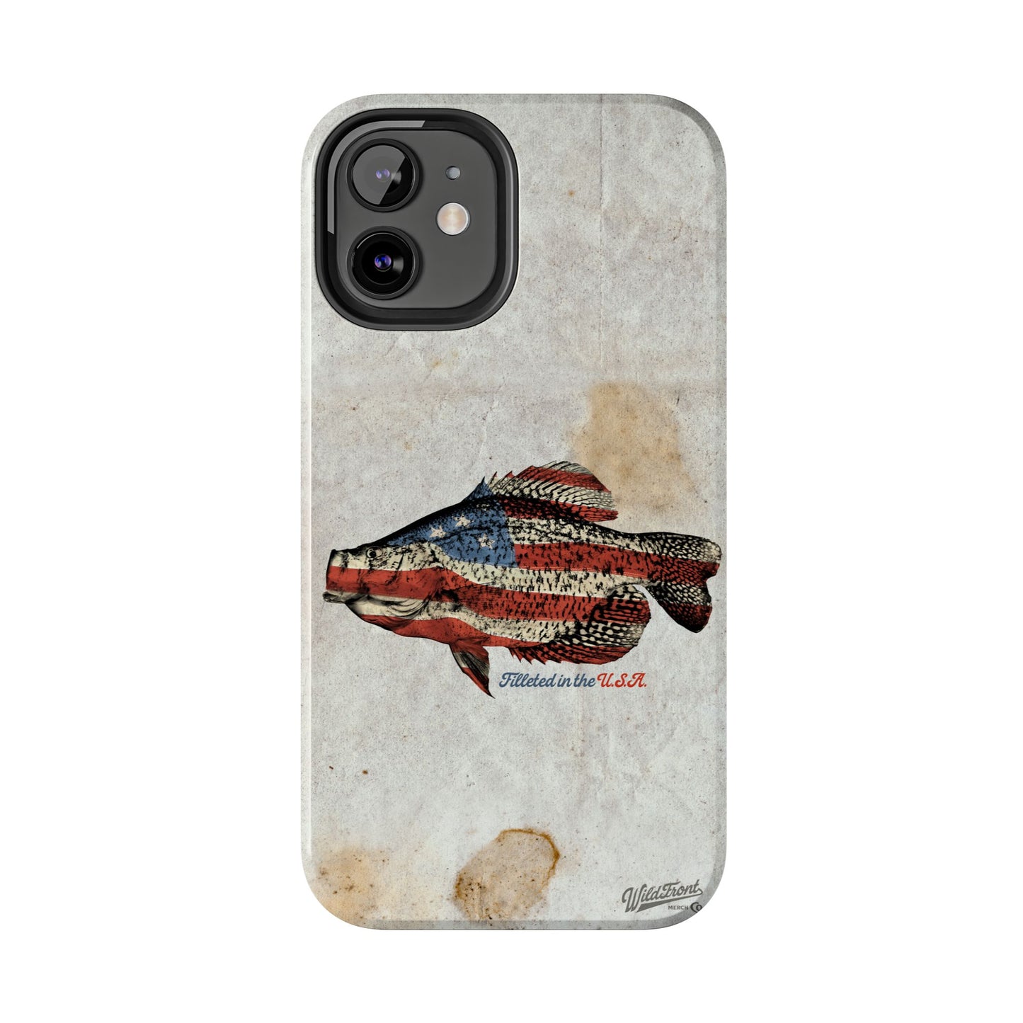 Crappie Filleted In The USA Tough Phone Cases