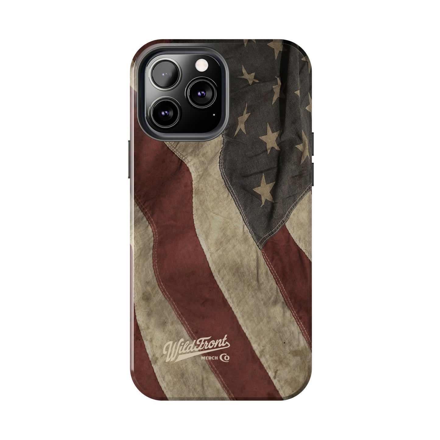 Vintage American Flag-Tough Phone Case