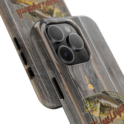 Vintage Largemouth Bass Tough Phone Cases
