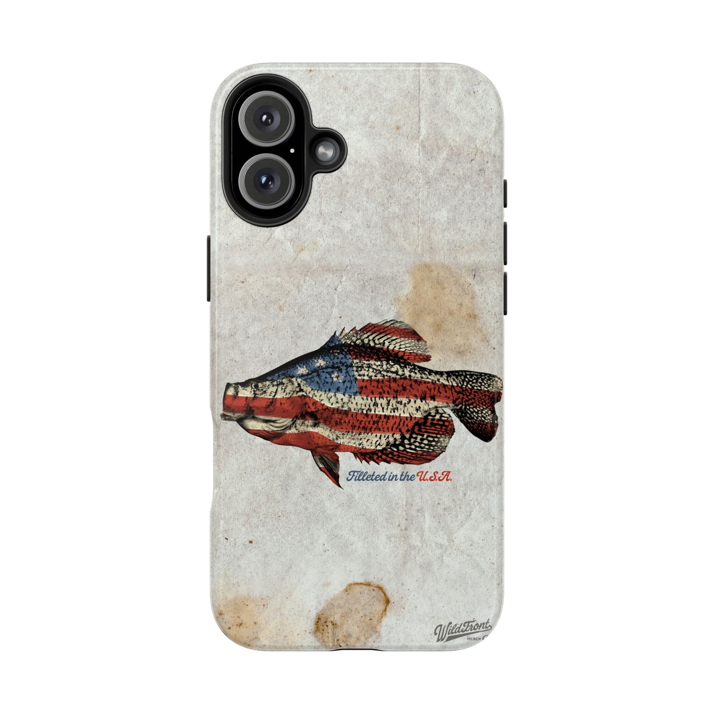 Crappie Filleted In The USA Tough Phone Cases