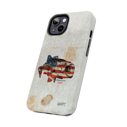 Largemouth Bass Filleted In The USA Tough Phone Cases
