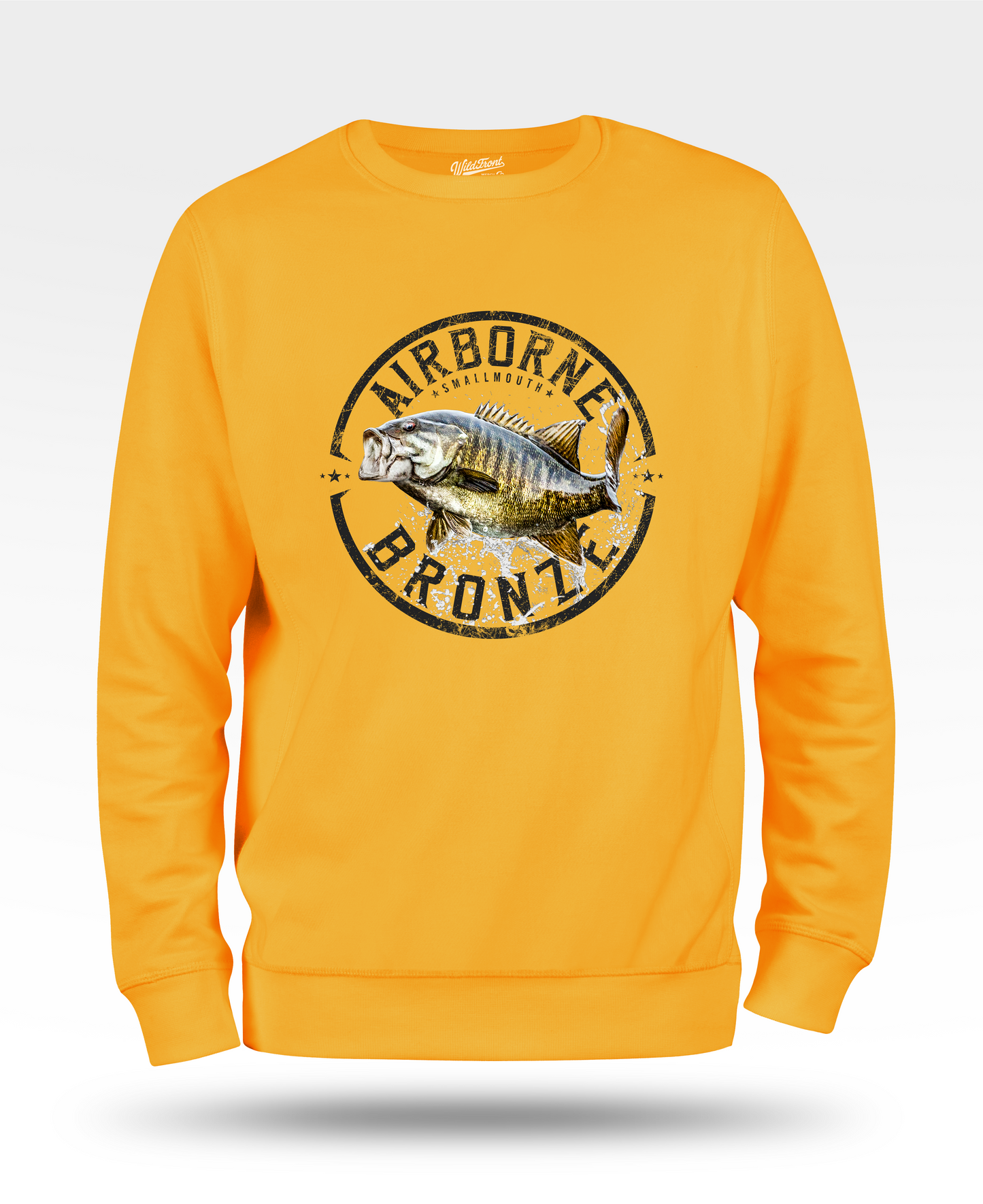 Airborne Bronze - Smallmouth Bass Sweatshirt