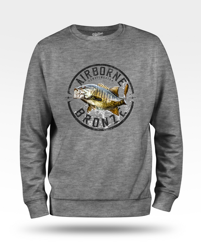 Airborne Bronze - Smallmouth Bass Sweatshirt