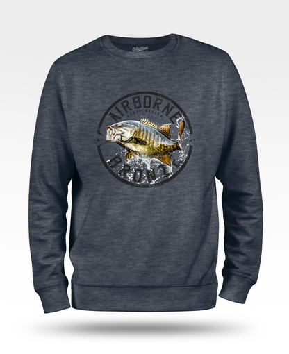 Airborne Bronze - Smallmouth Bass Sweatshirt