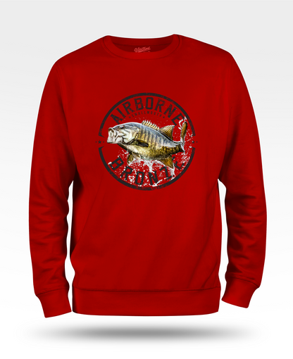 Airborne Bronze - Smallmouth Bass Sweatshirt