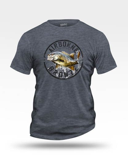 Airborne Bronze - Smallmouth Bass T-Shirt