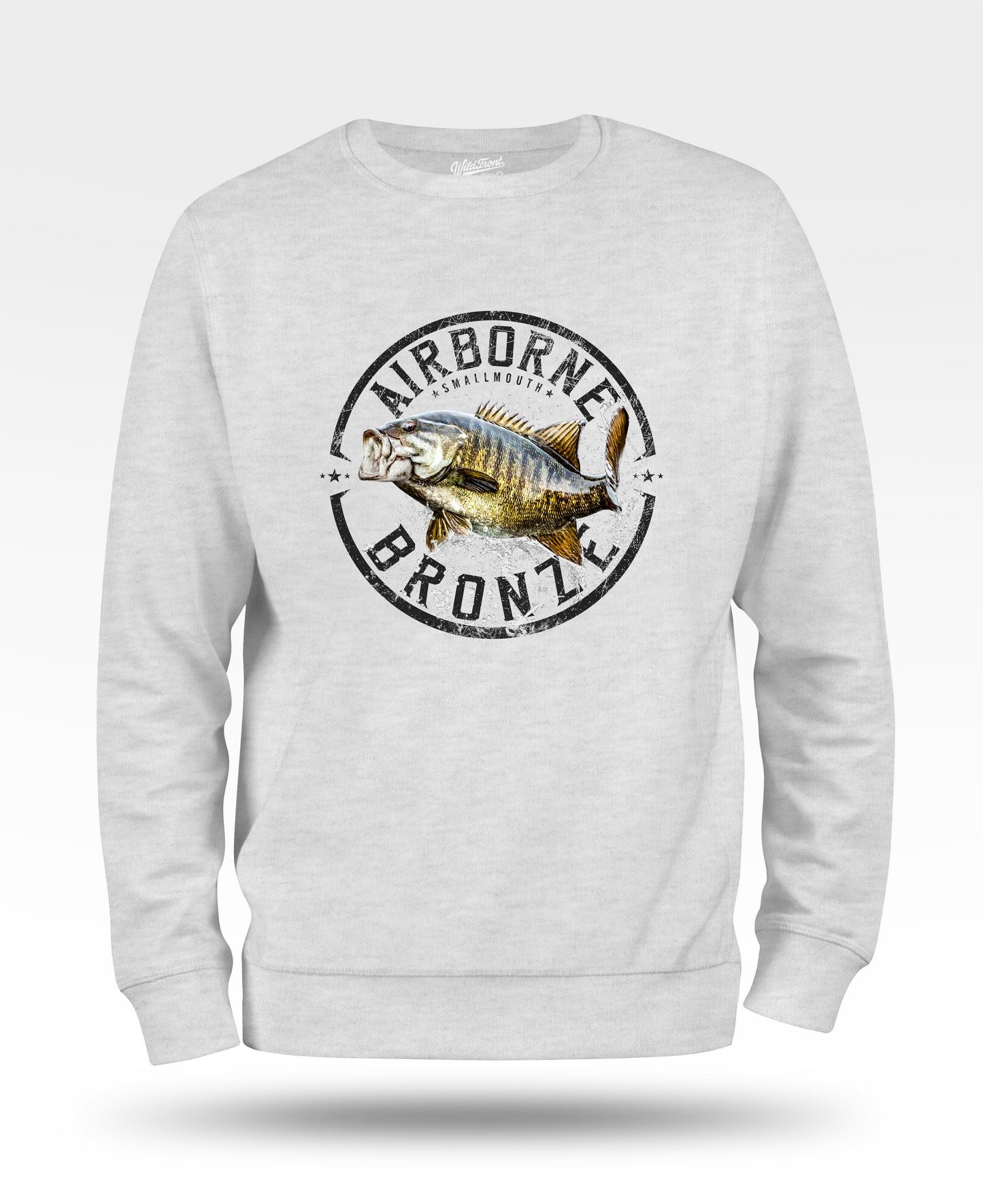 Airborne Bronze - Smallmouth Bass Sweatshirt