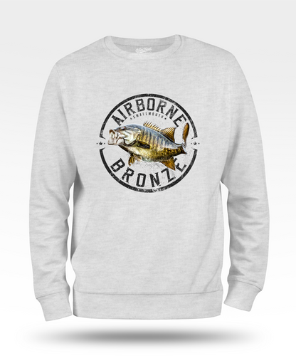 Airborne Bronze - Smallmouth Bass Sweatshirt