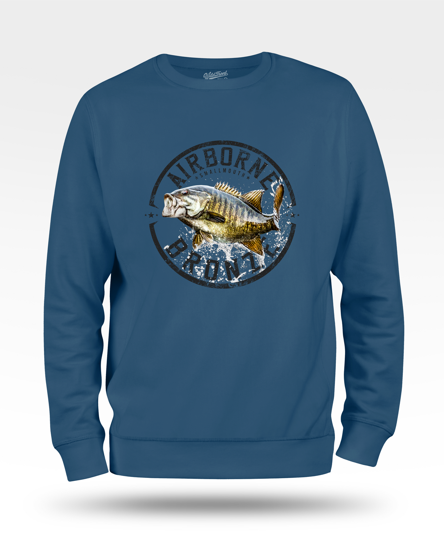 Airborne Bronze - Smallmouth Bass Sweatshirt