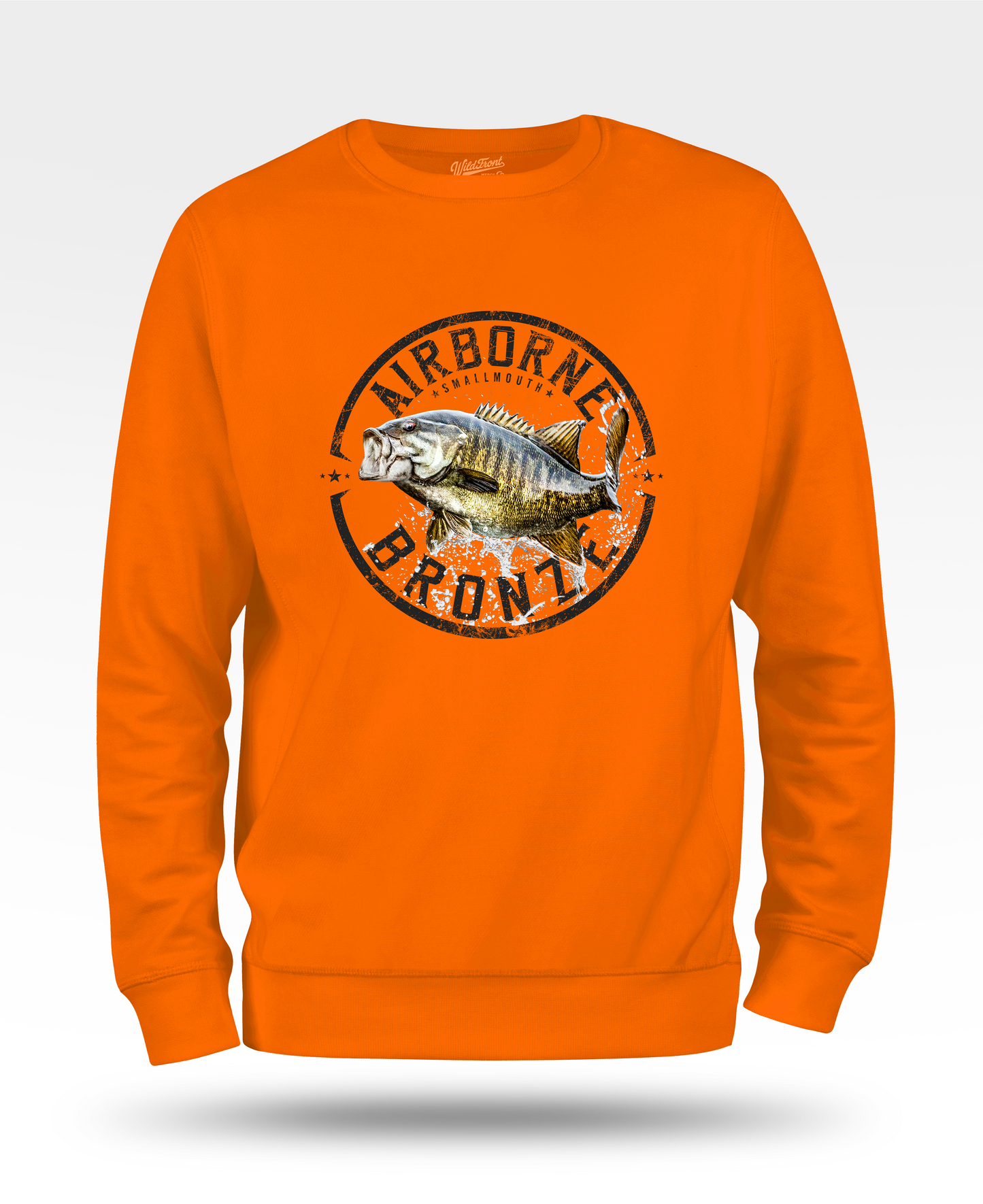 Airborne Bronze - Smallmouth Bass Sweatshirt