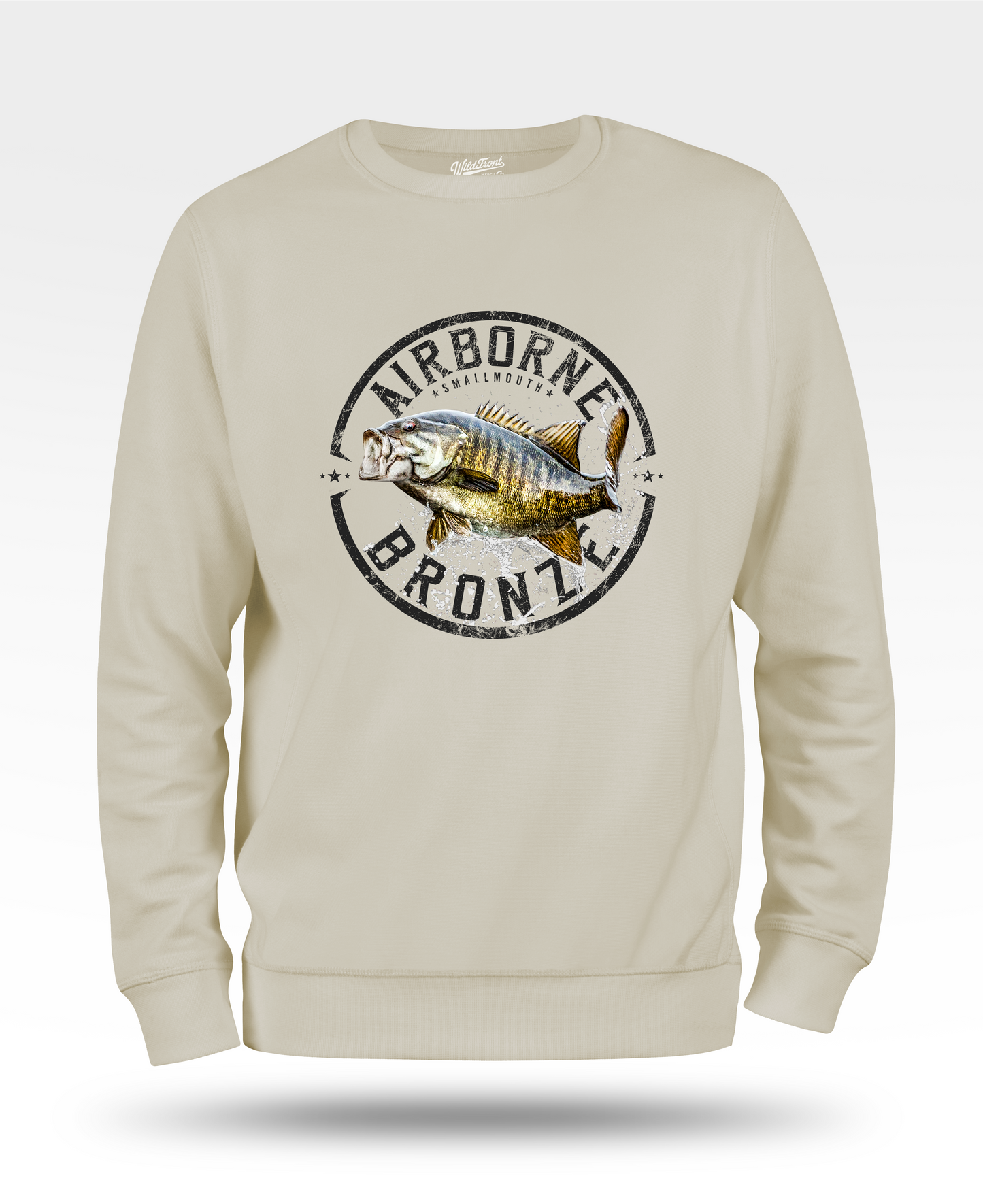 Airborne Bronze - Smallmouth Bass Sweatshirt